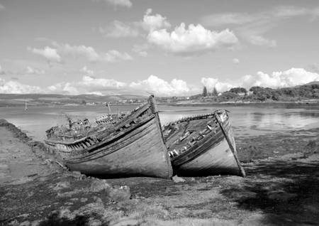 Mull abandoned boats